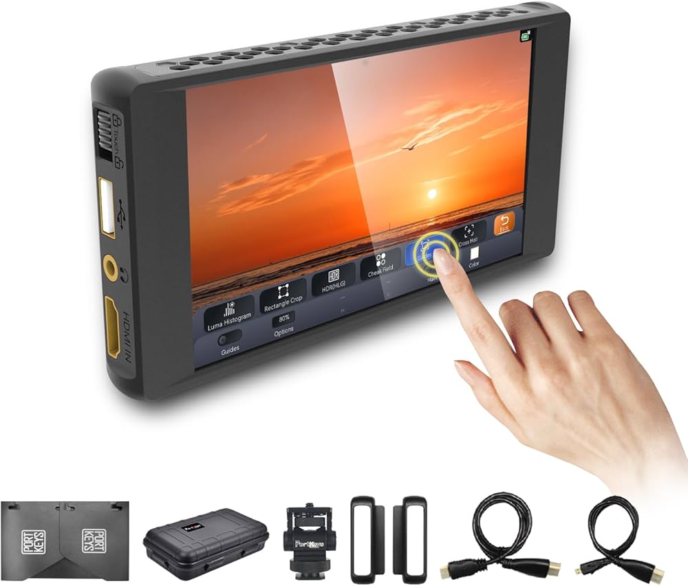 Amazon | Portkeys PT6 5.2” カメラモニター 100%P3 IP耐指紋性超軽