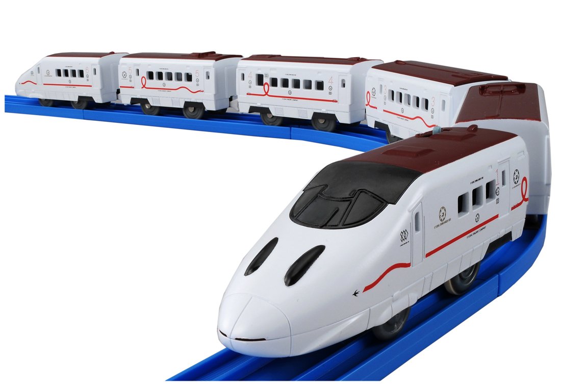 Amazon.co.jp: プラレール いっぱいつなごう新800系新幹線6両編成