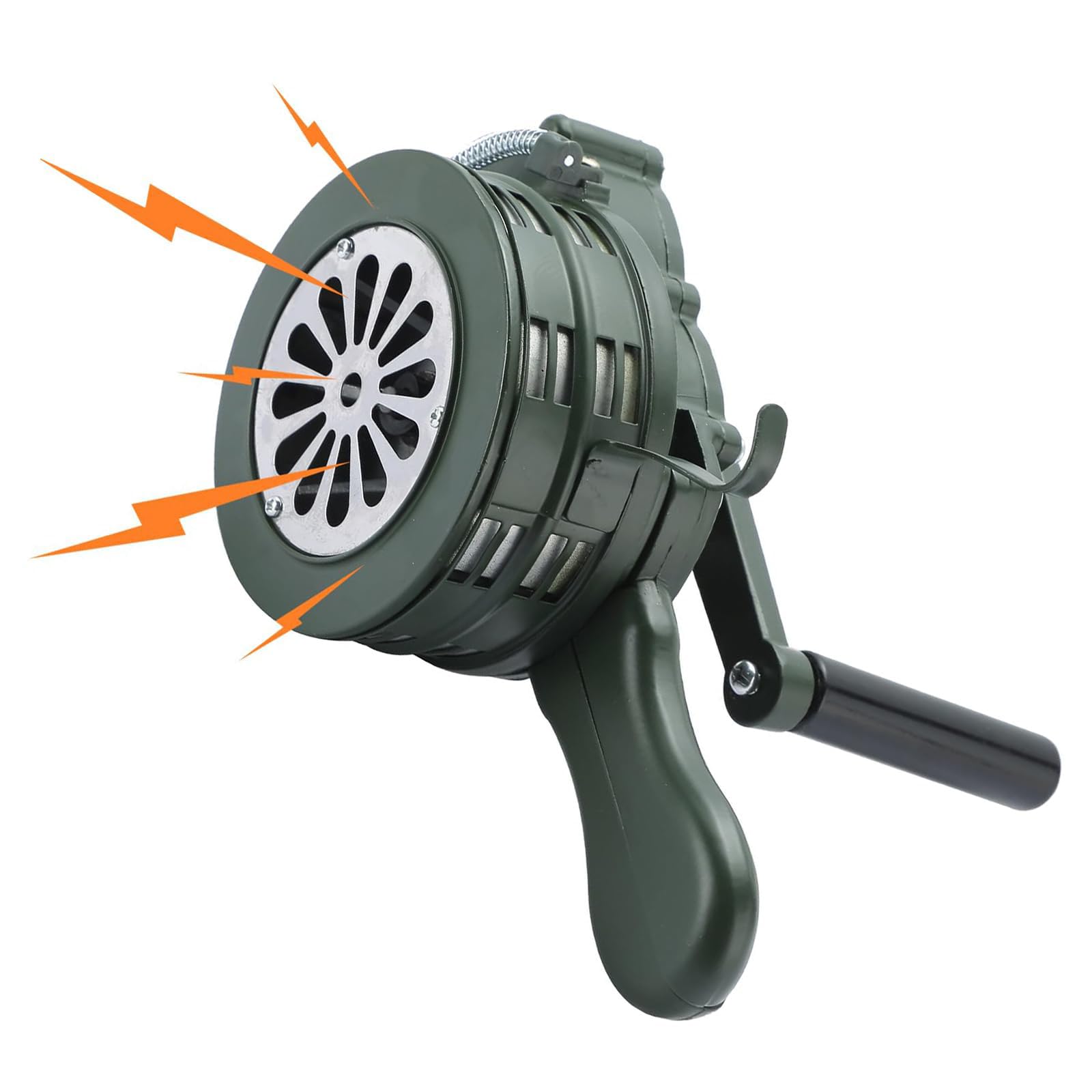 Amazon.com: MAOPINER Handheld Air Raid Siren, 110db Hand Loud