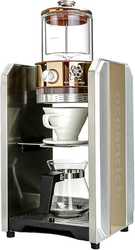 Amazon | オーシャンリッチ 自動ドリップ コーヒーメーカー oceanrich