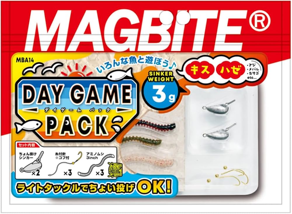 Amazon.co.jp: マグバイト(MAGBITE) ルアー デイゲームパック 3g MBA14