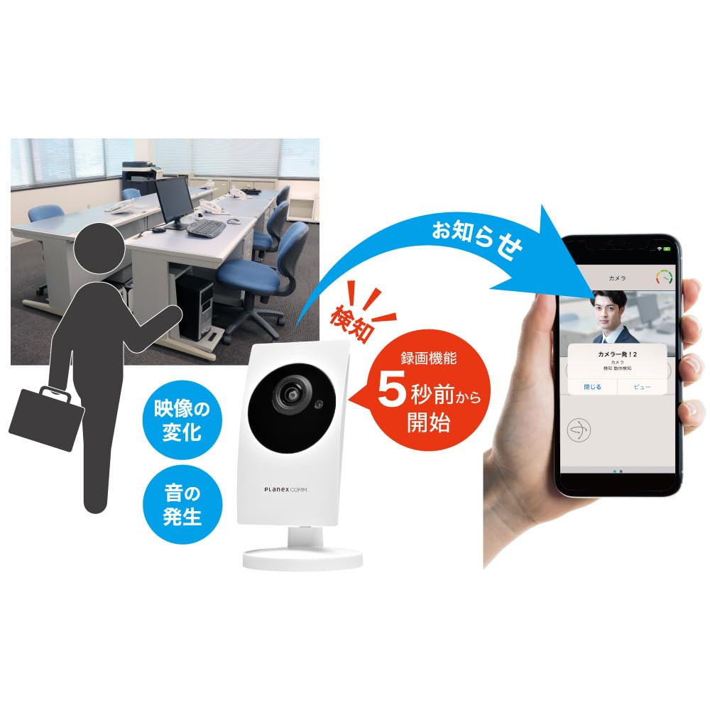 Amazon.co.jp: プラネックス( Planex)Planex 防犯カメラ