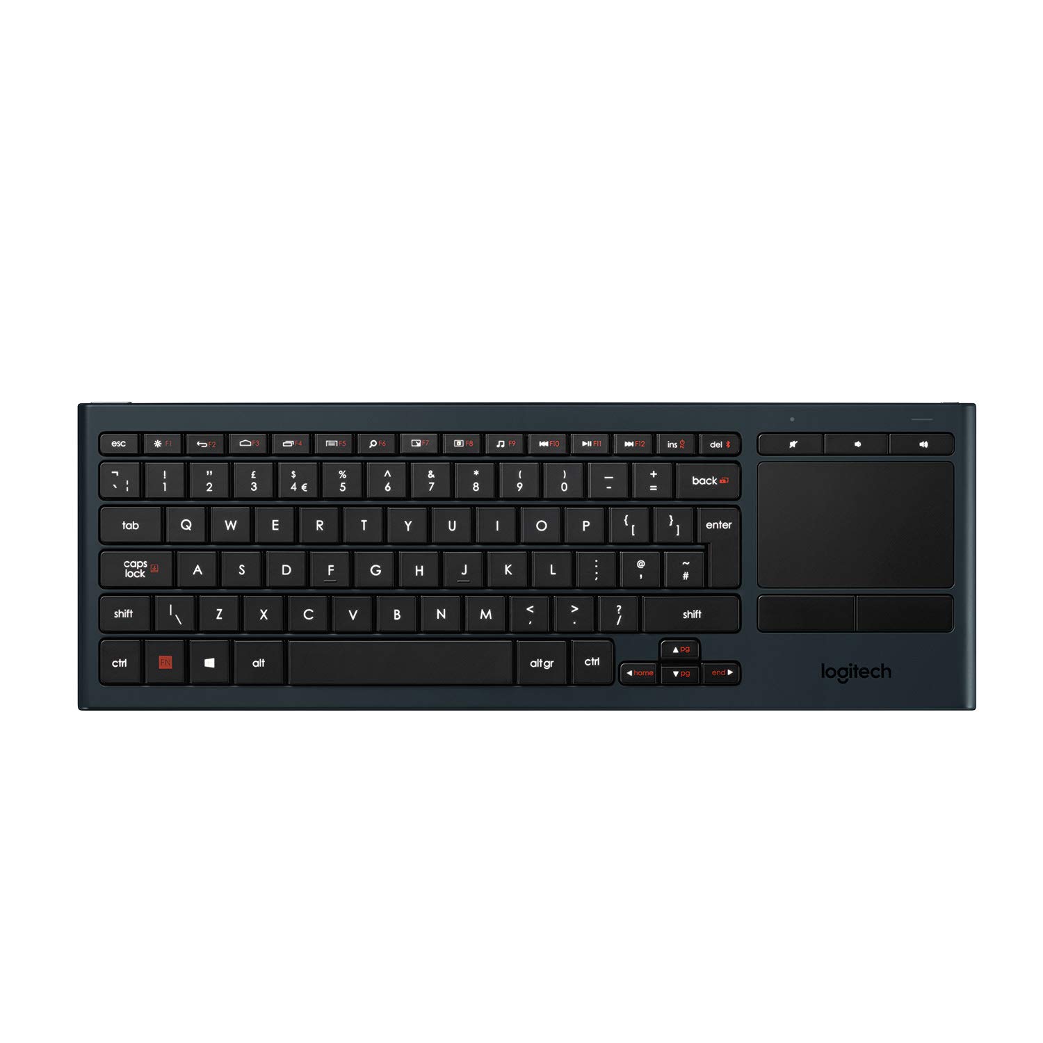 Amazon.co.jp: Logitech Illuminated Living-Room K830 - Keyboard