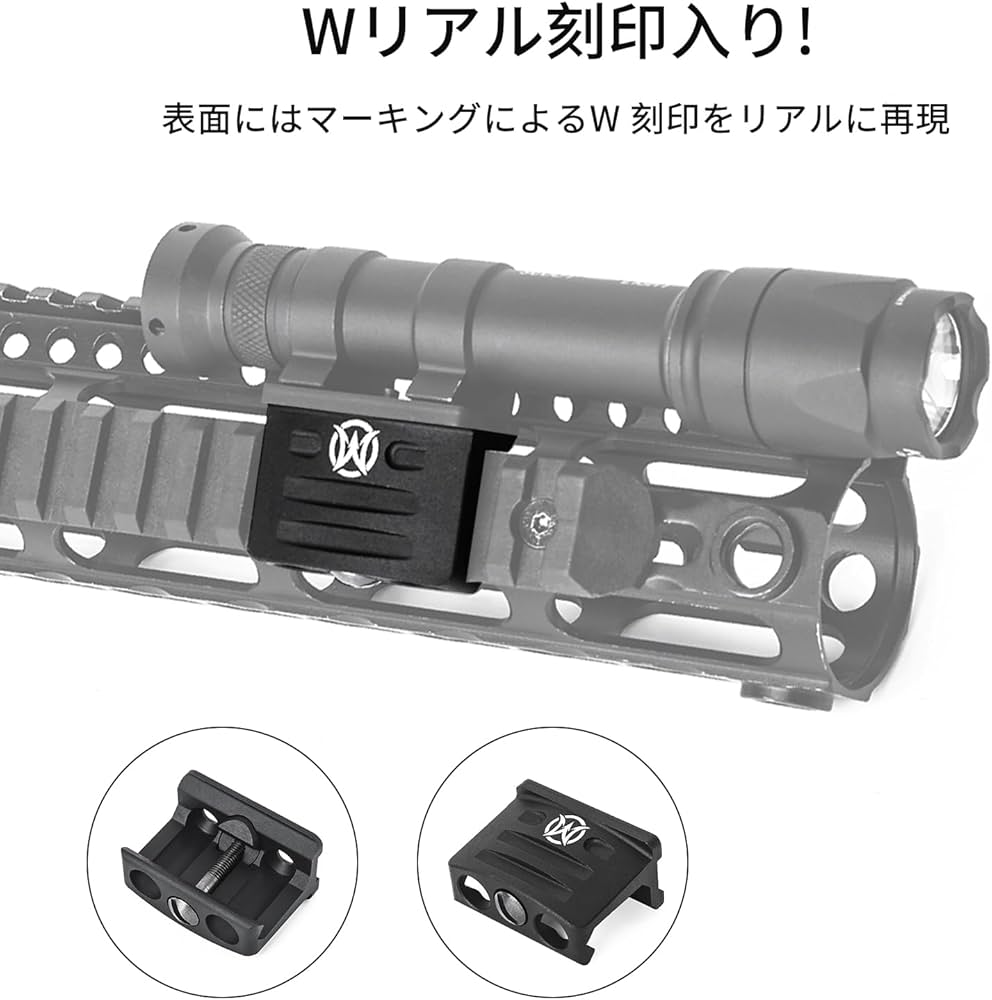 Amazon.co.jp: QIRUIMY RM45 タイプ オフセットマウント M300 M600