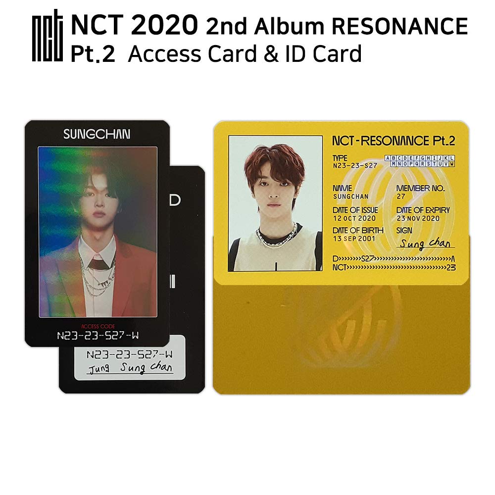 Amazon.com: AmazingK NCT 2020 2nd Album Resonance Pt.2 Official ID