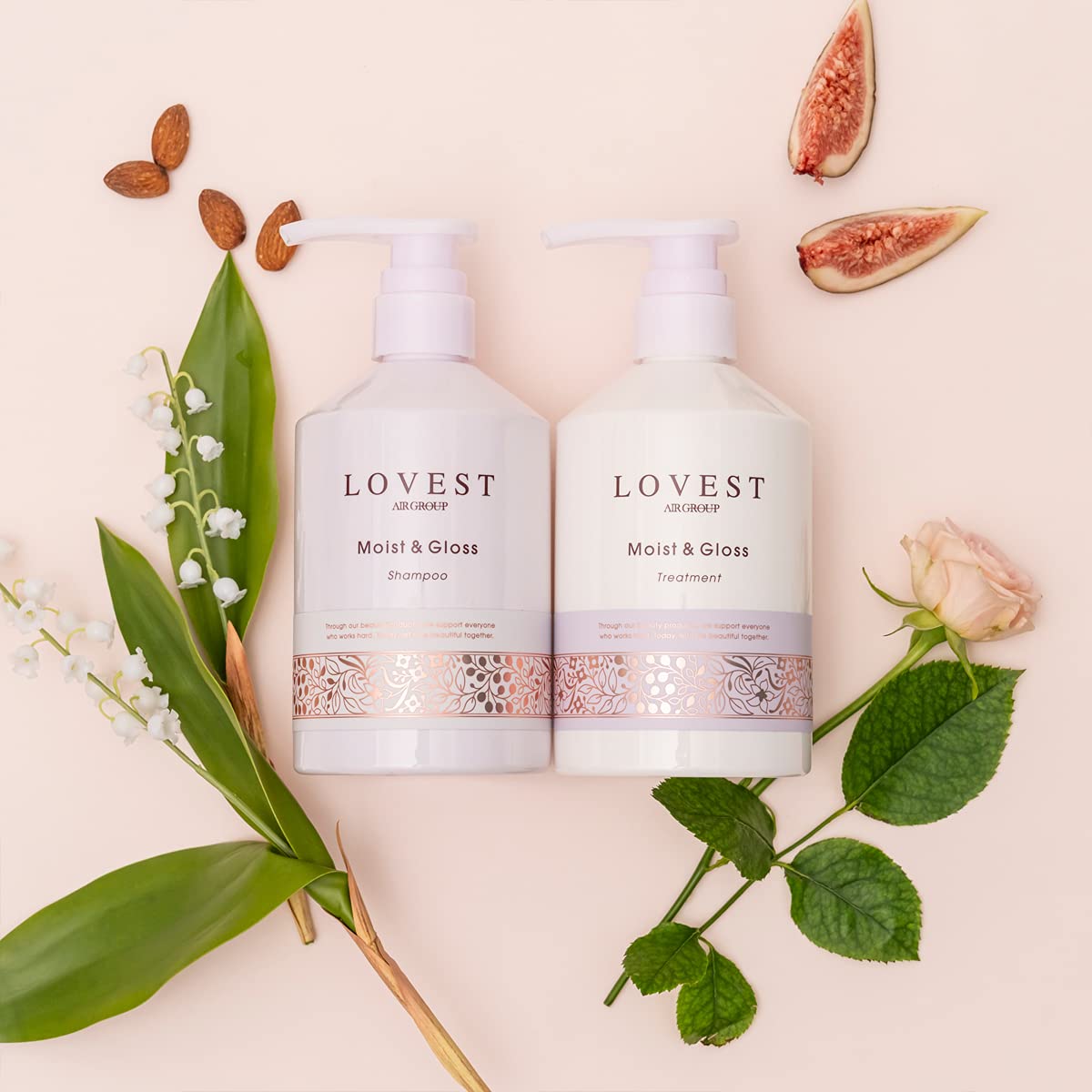 Amazon | LOVEST モイスト＆グロス シャンプー＆トリートメントセット