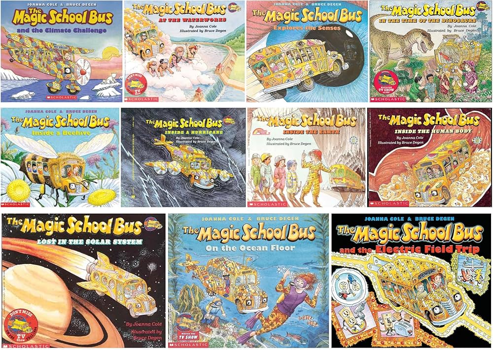 The Magic School Bus Series 11 Books Set (Paperback Edition