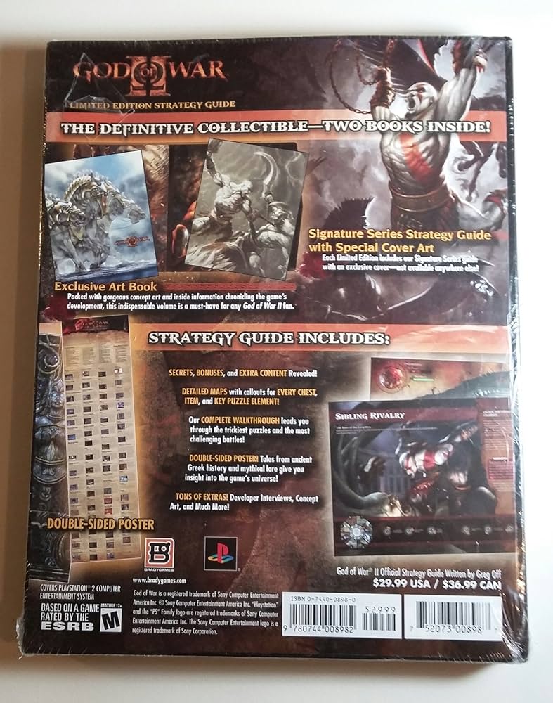 God of War II Limited Edition Strategy Guide: BradyGames