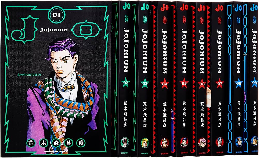 JOJOnium ジョジョの奇妙な冒険 函装版 コミック 1-9巻セット (愛蔵版