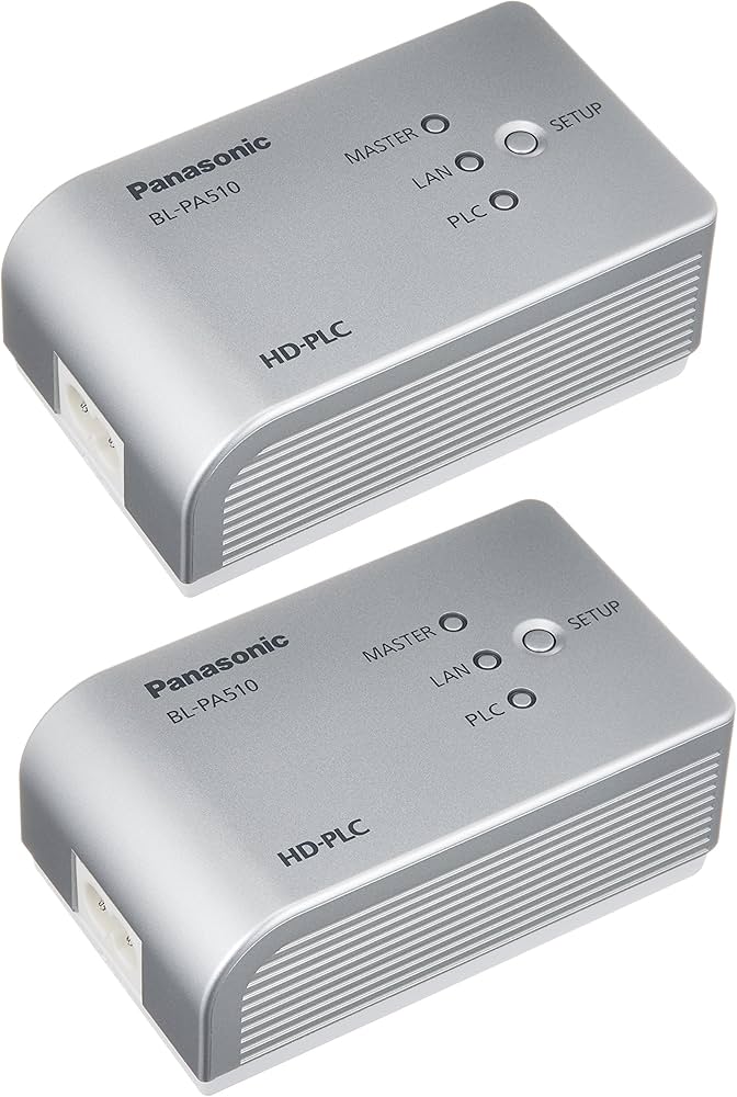 Amazon | パナソニック HD-PLCアダプタースタートパック BL-PA510KT