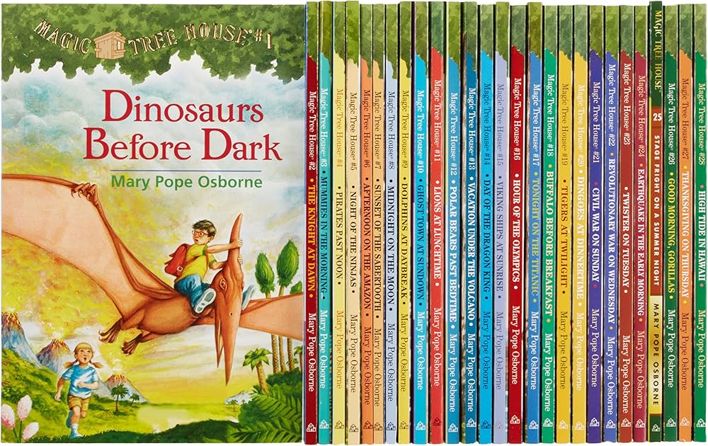 Amazon.co.jp: 英語版 マジック・ツリーハウス (全28巻セット) (英語