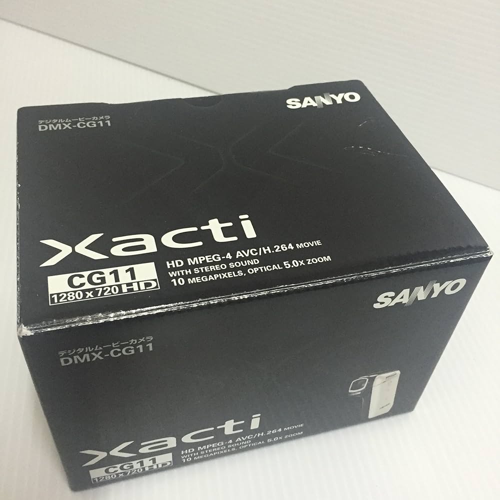 Amazon | SANYO デジタルムービーカメラ Xacti ザクティ DMX-CG11