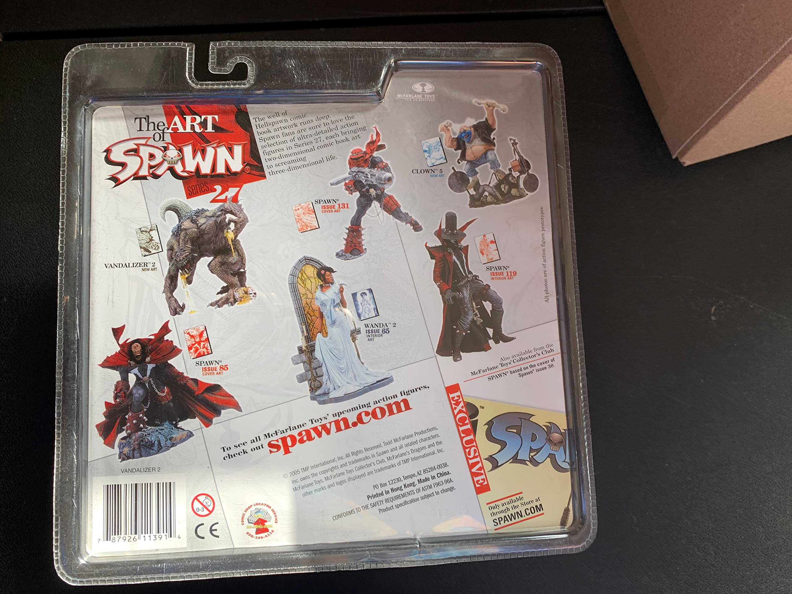 Amazon.com: McFarlane Toys Spawn Series 27 The Art of Spawn: 6