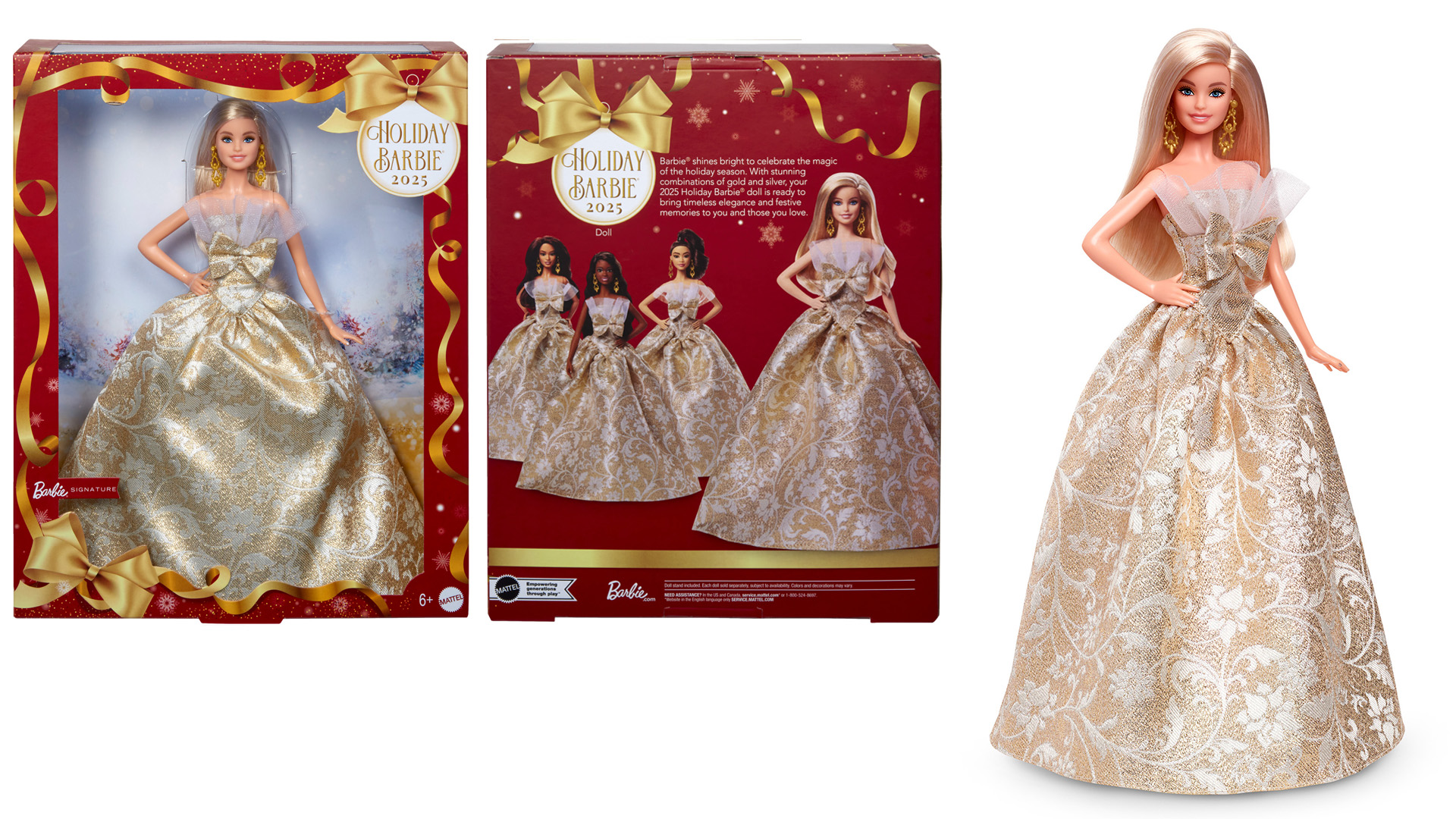 Amazon.co.jp: バービー(Barbie) ホリデーバービー ブロンド