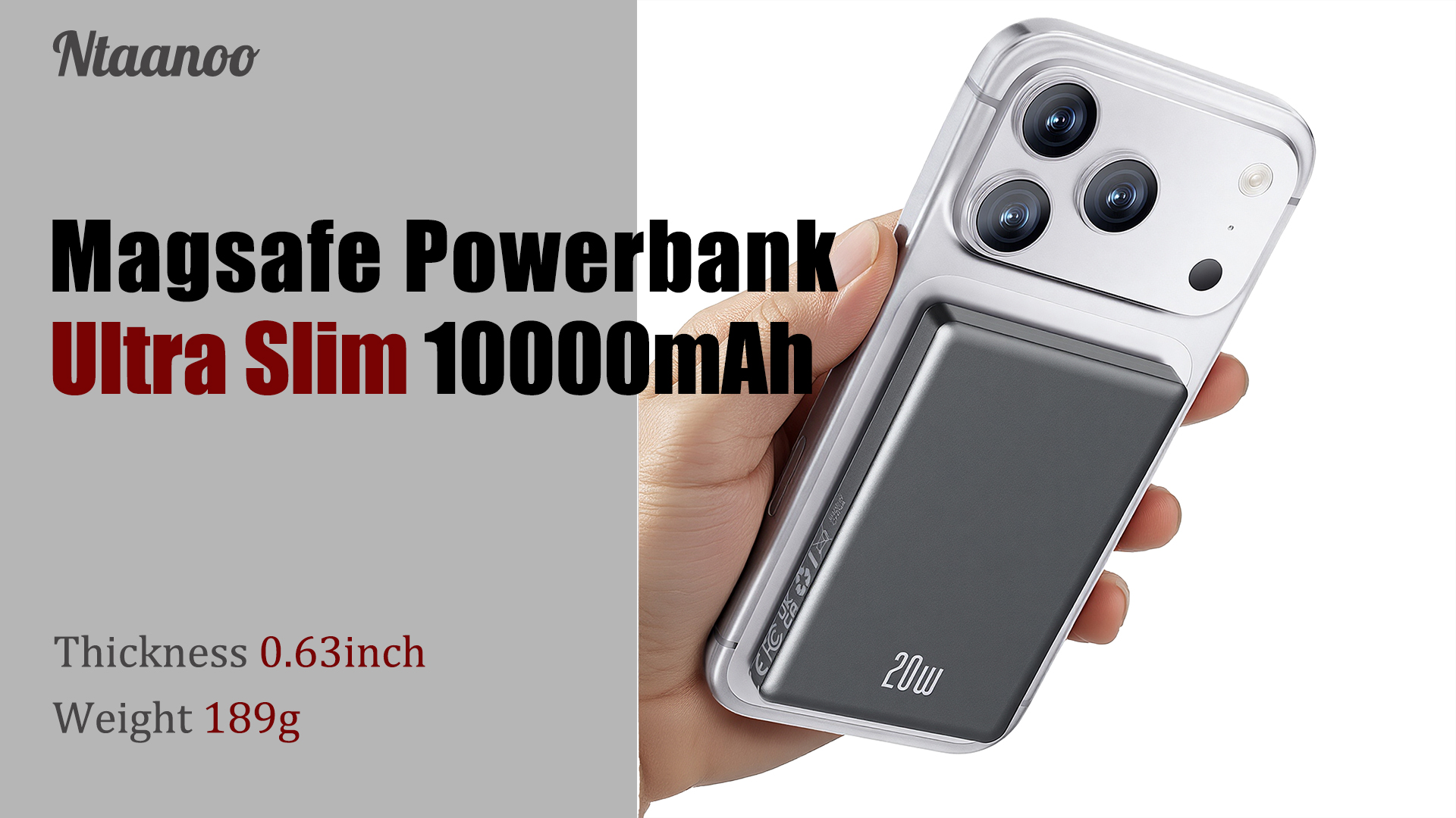 Amazon.com: 2026 for iPhone Magsafe Battery Pack, Ultra Slim