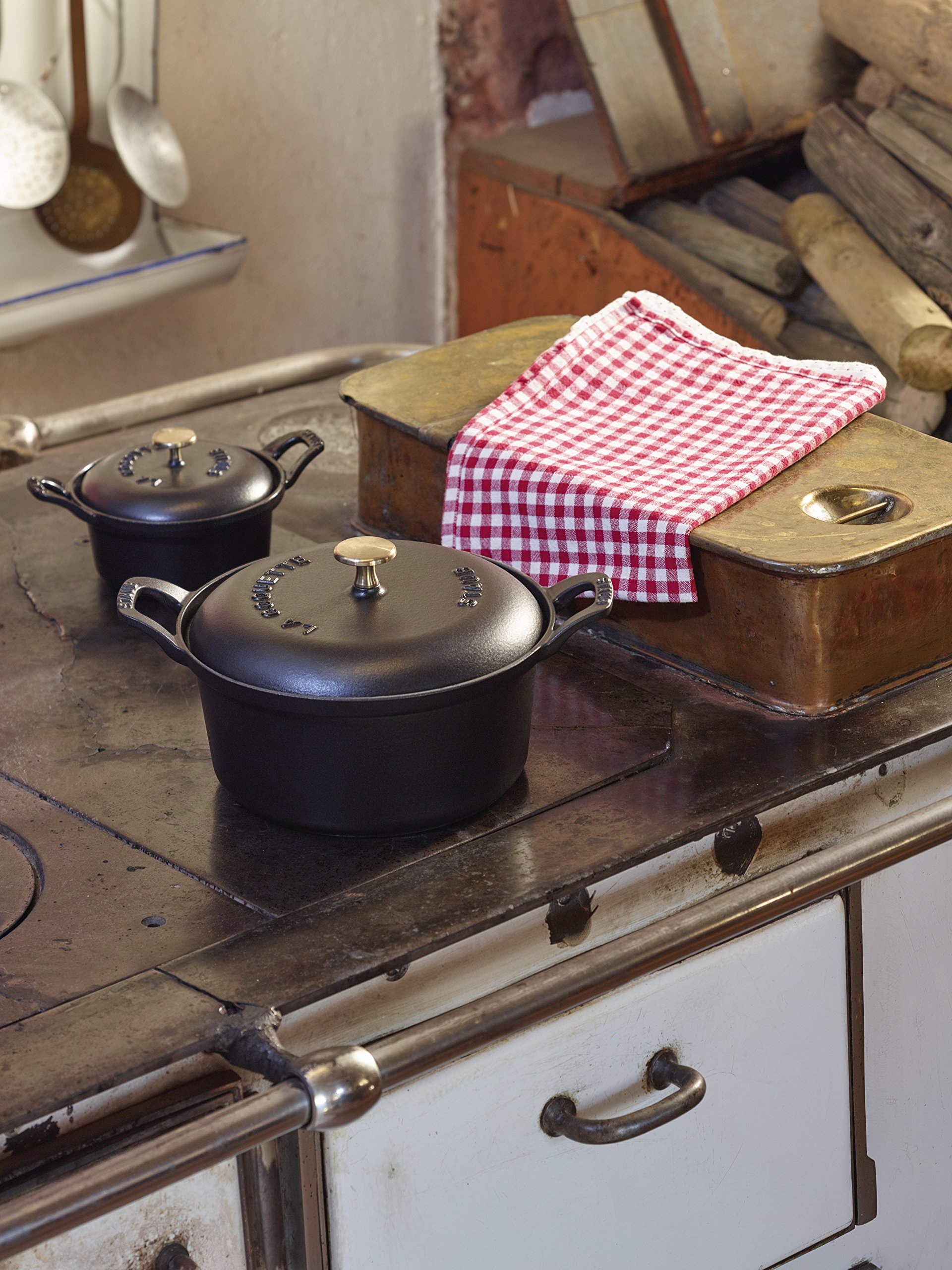 Amazon｜staub ストウブ 「 ミニ ココット ラウンド ヴィンテージ