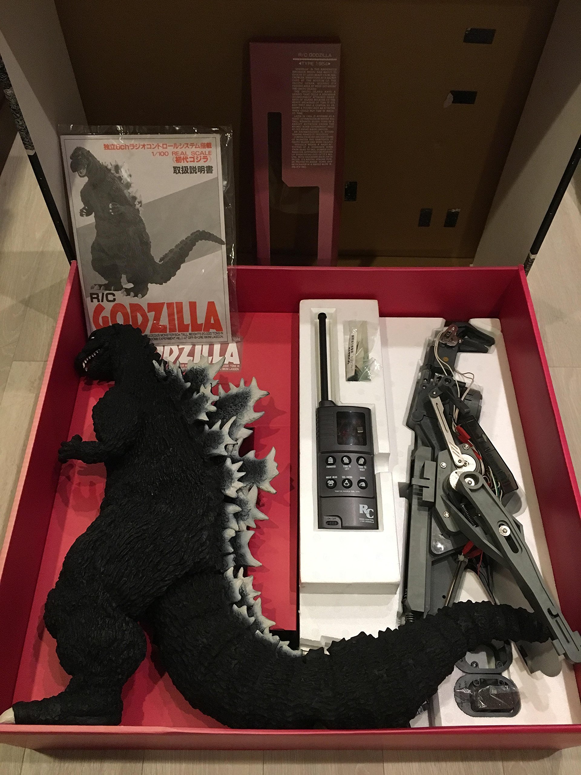 東京マルイ ☆ジャンク品☆R/Cゴジラ 1/100スケール 初代ゴジラ 1-208