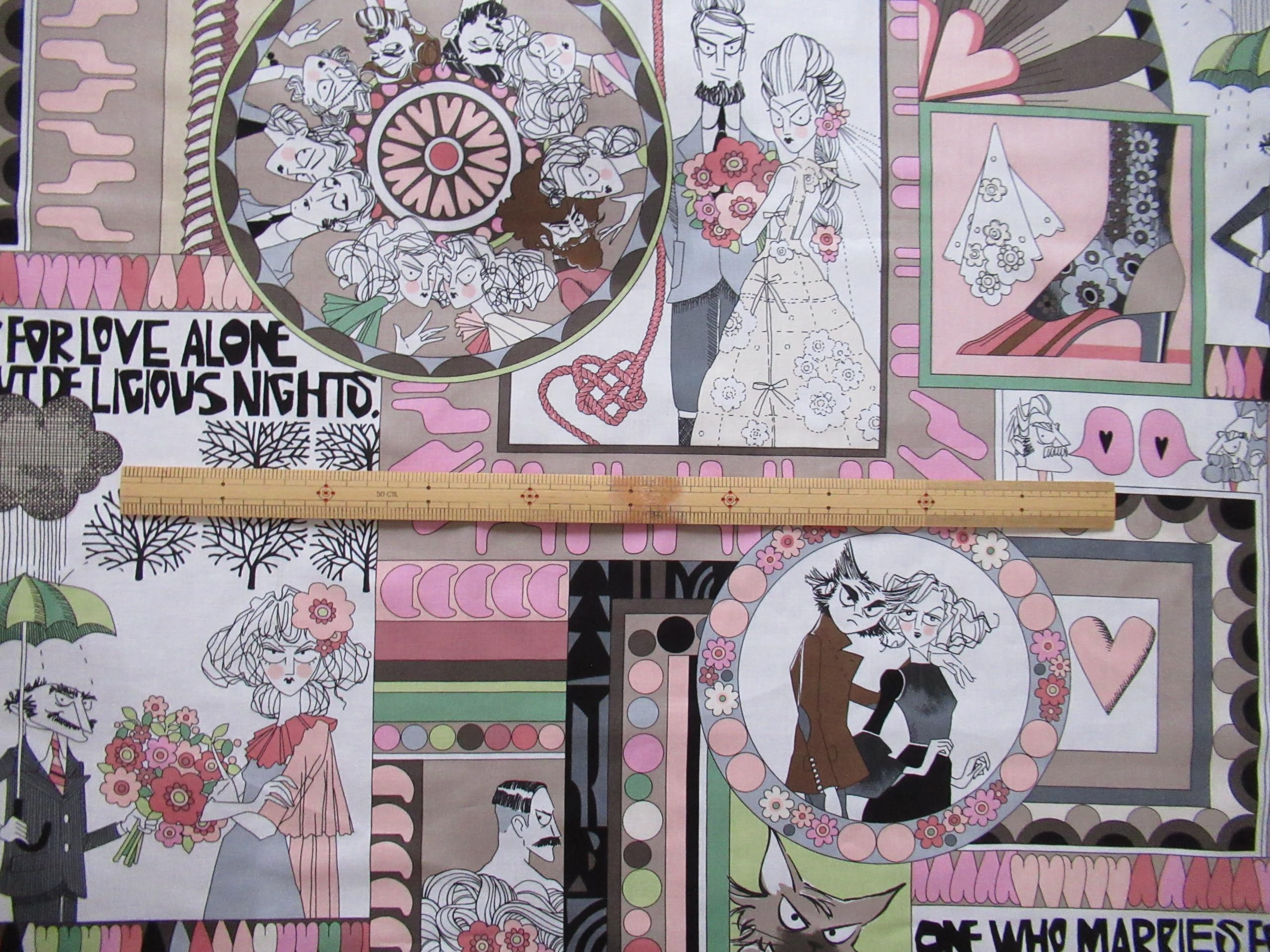 Amazon | Alexander Henry De Leon 58-59cmx110cm:アレキサンダー