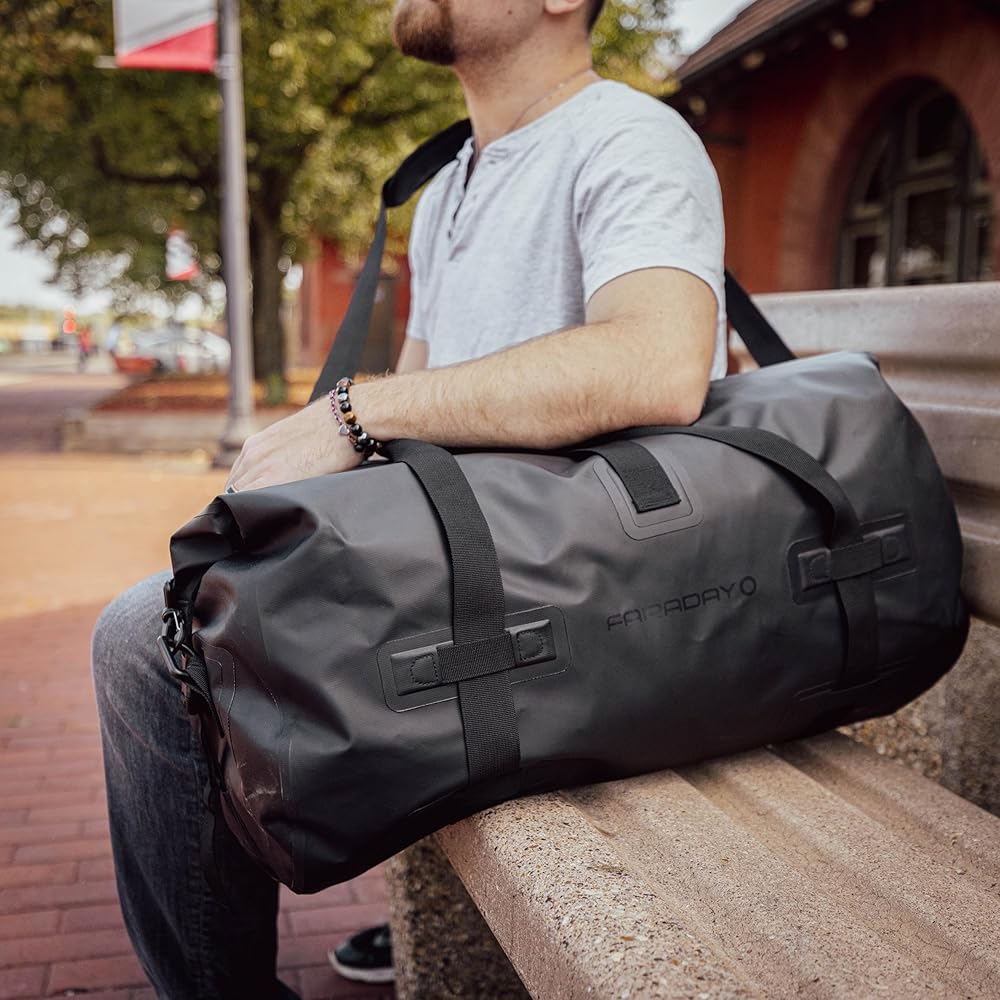 Amazon.com | Faraday Defense 55L EMP Dry Duffel Bag XL Heavy Duty
