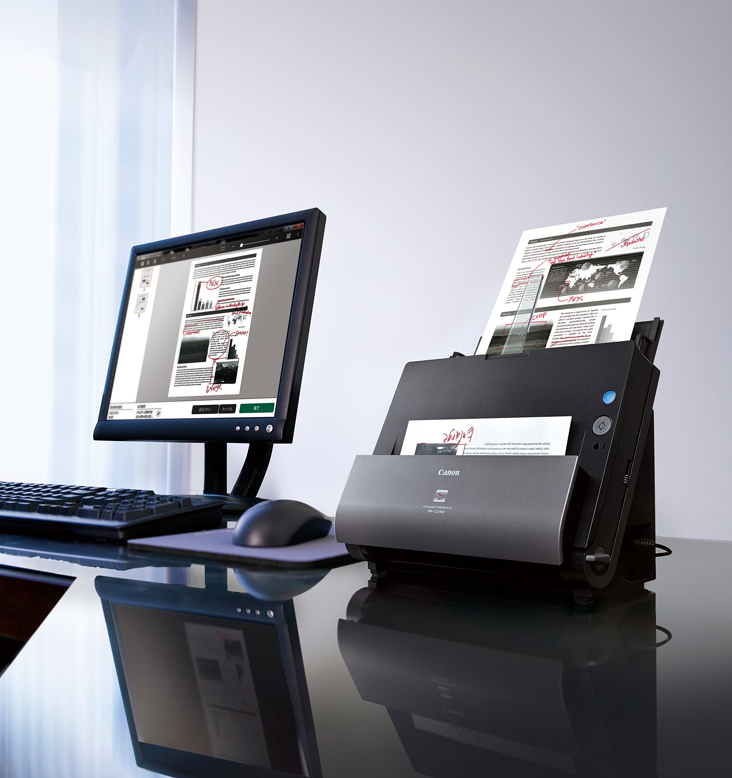 Amazon | 旧モデル Canon ドキュメントスキャナ imageFORMULA DR-C225W