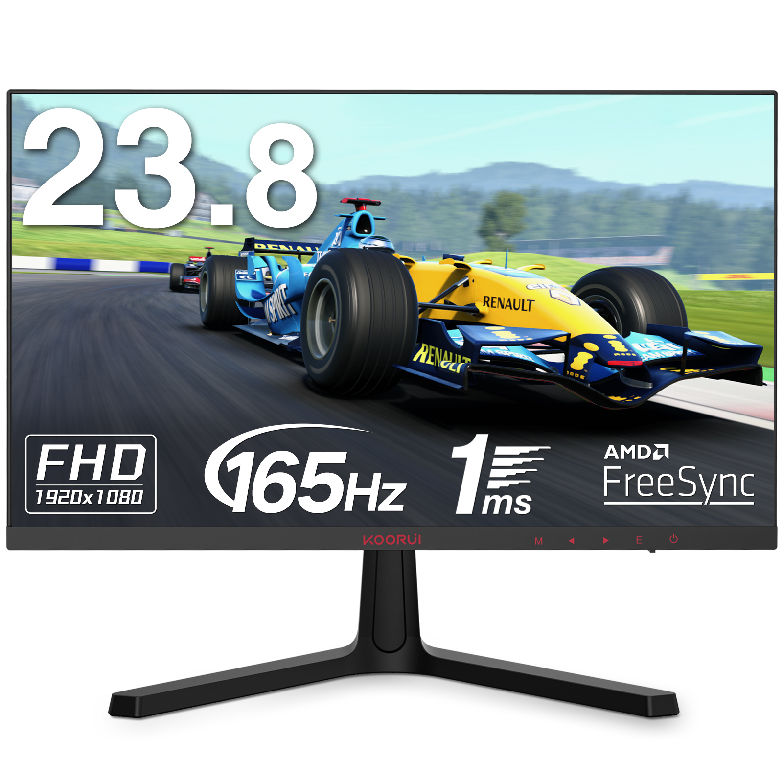 Amazon.co.jp: KOORUI ゲーミングモニター 24インチフルHD VA 非光沢