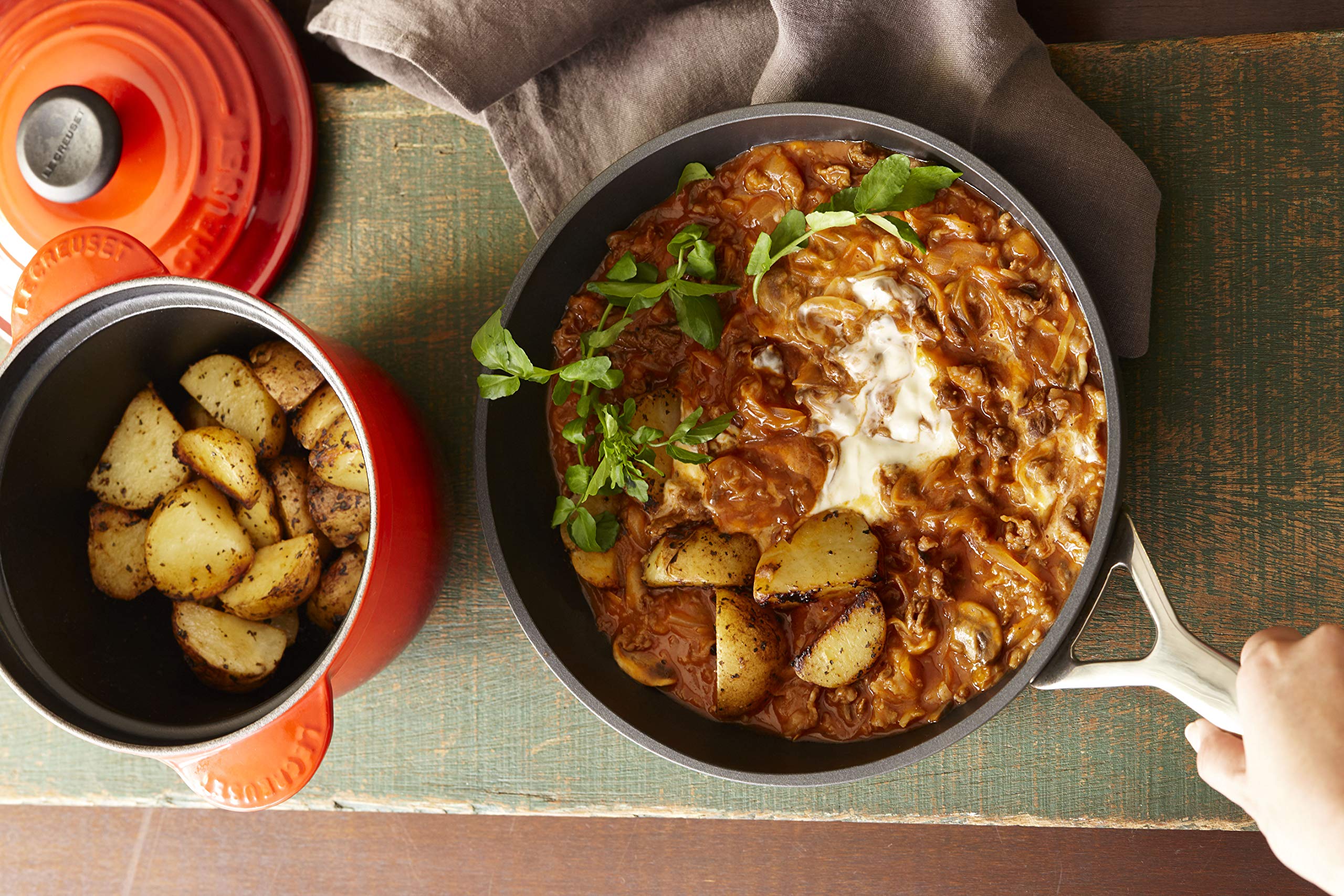 Amazon.co.jp: ルクルーゼ ココット エブリィ 18 ホーロー鍋 2L