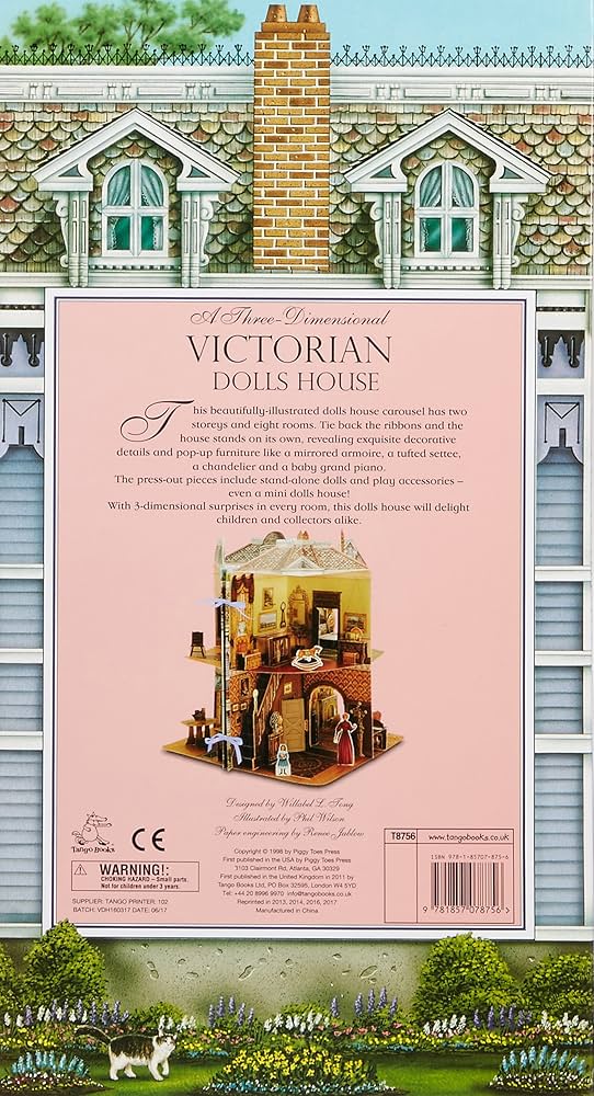 Amazon | Victorian Dolls House: 3-Dimensional Carousel | Tuma