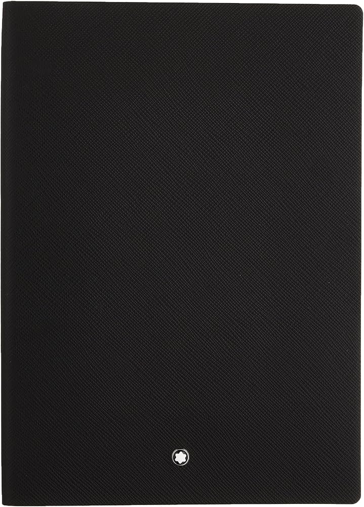Montblanc Notebook Black Lined #146 Fine Stationery 113294