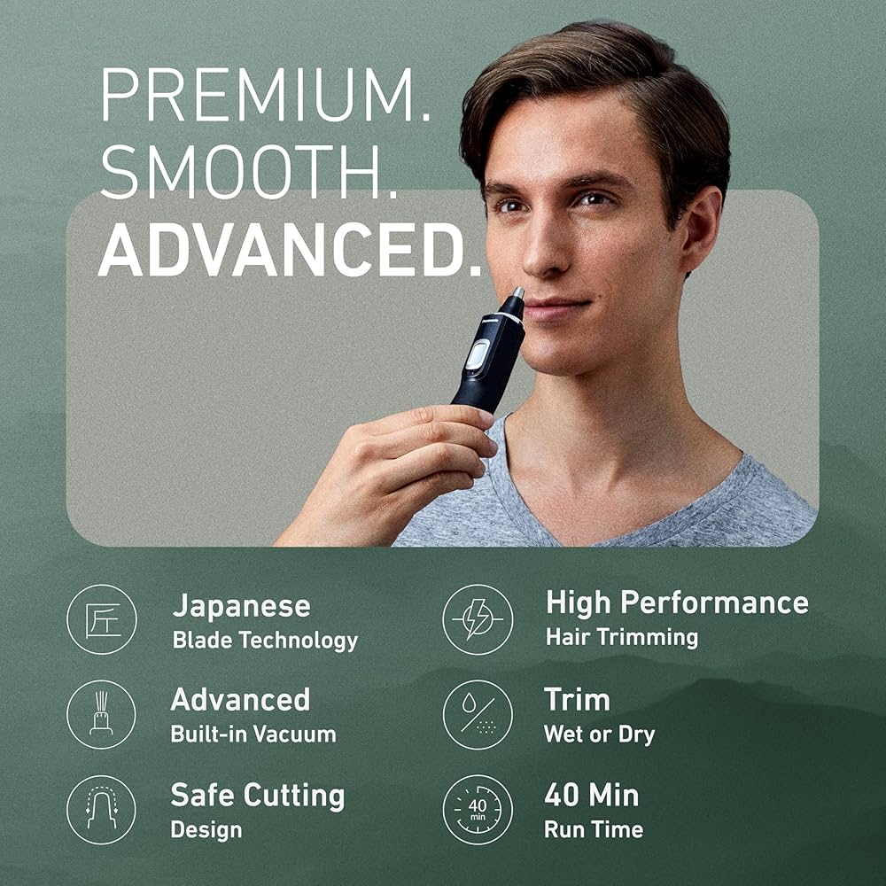 Amazon.com: Panasonic Ear and Nose Hair Trimmer for Men with