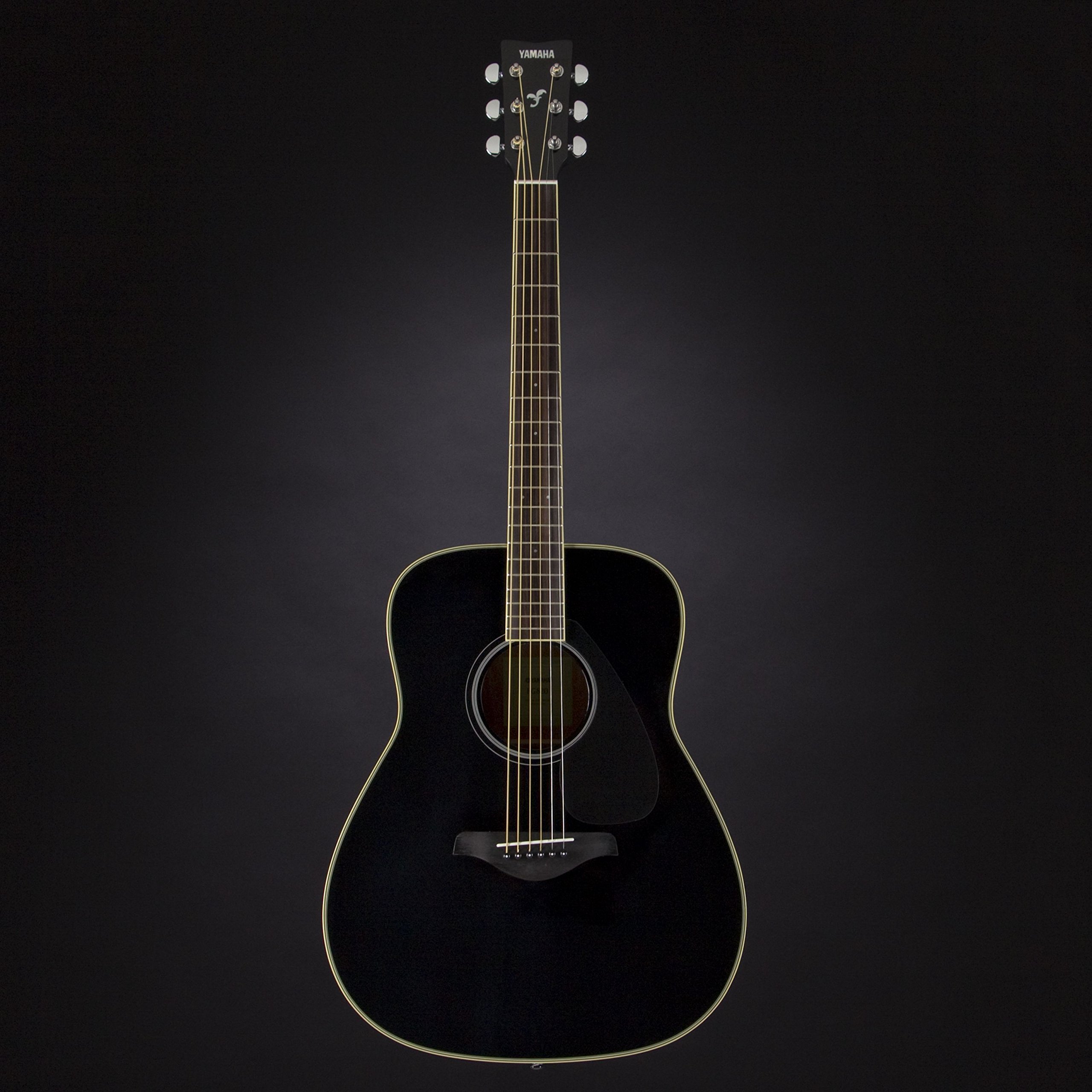 Amazon.co.jp: Yamaha FG820BL Acoustic Guitar FG Series Black
