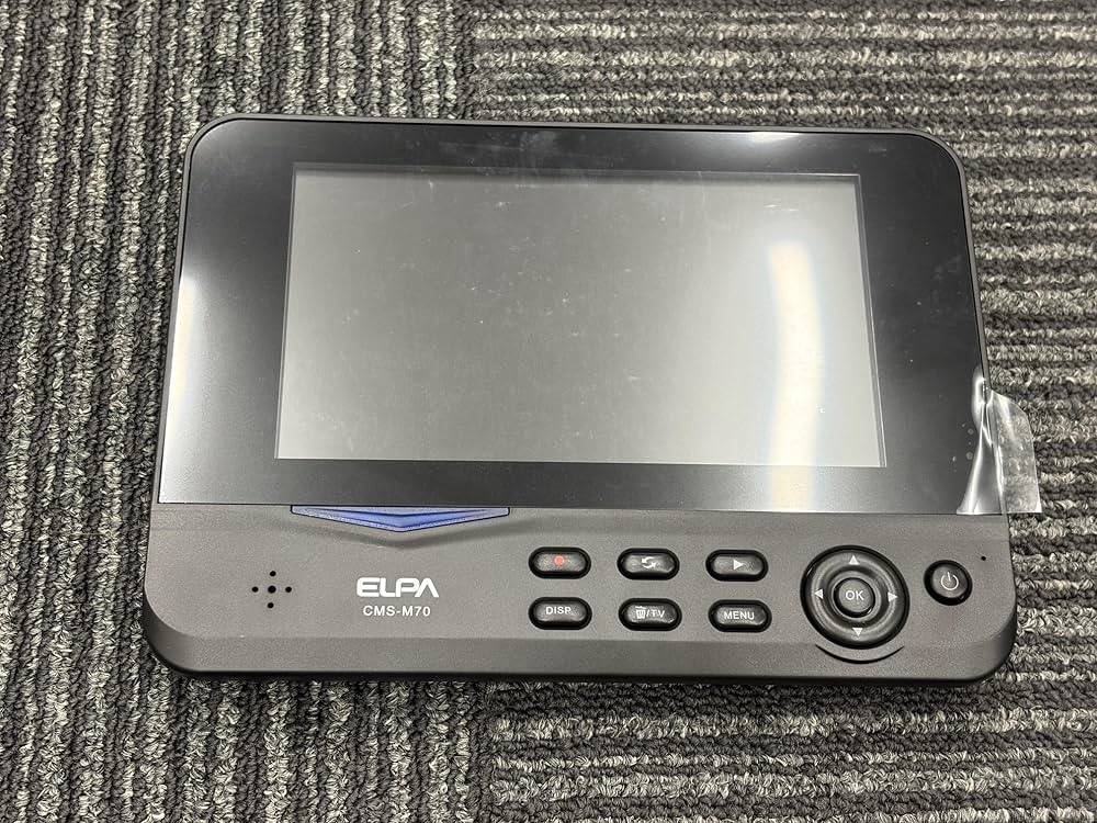ELPA CMS-HM72 防犯モニター CMS-HC72 カメラセット ELPA CMS-HM72