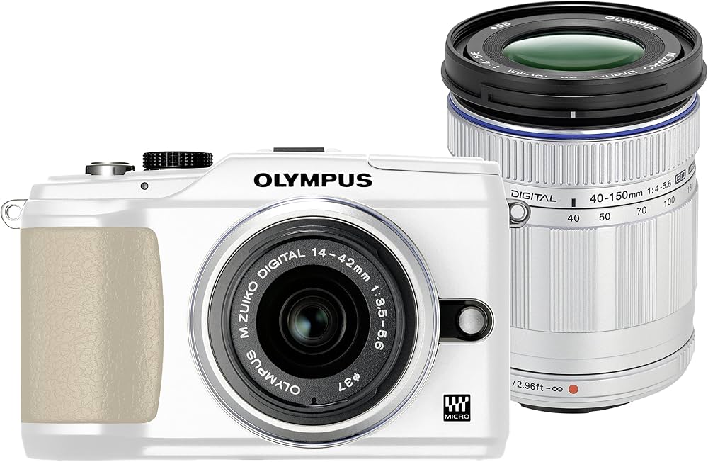 Amazon | OLYMPUS ミラーレス一眼 E-PL2 ダブルズームキット ホワイト