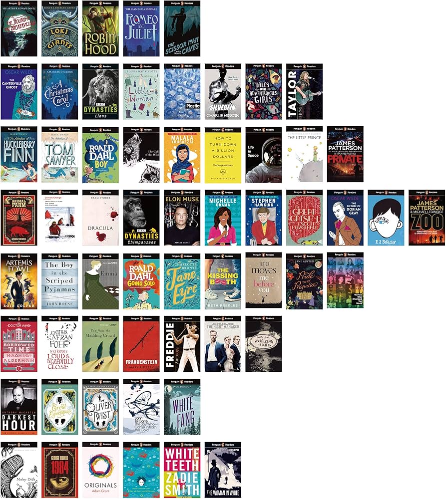 Amazon.co.jp: ペンギン・リーダー60冊 セットA (英語名作ライブラリー