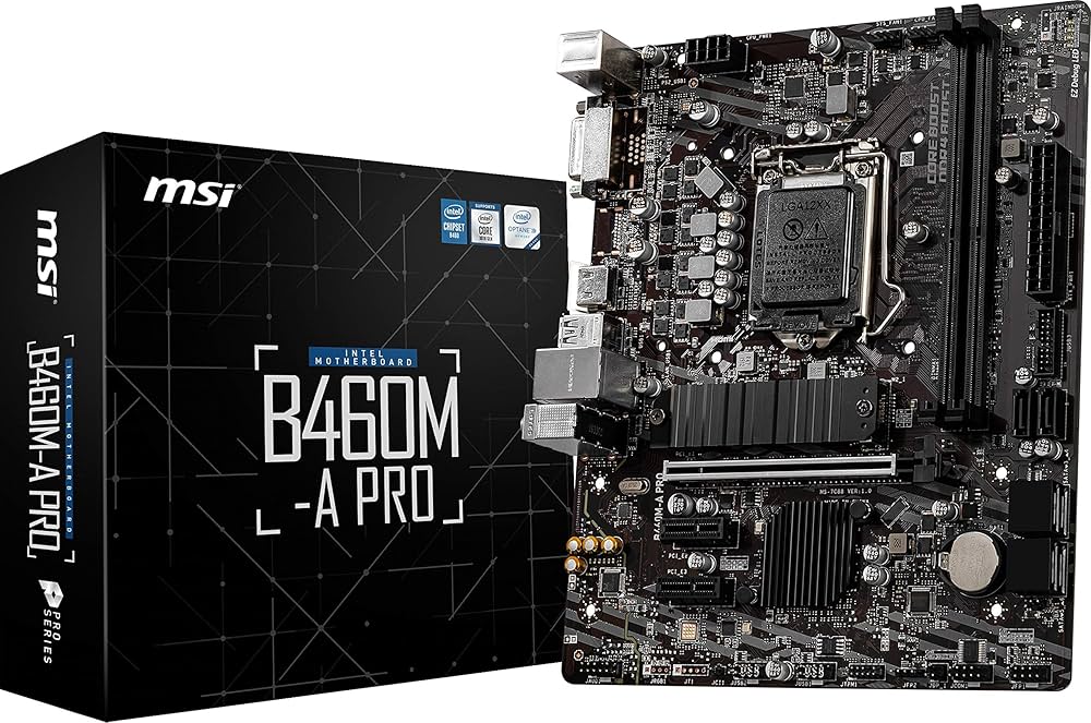 Amazon | MSI B460M-A PRO マザーボード MicroATX [Intel B460チップ