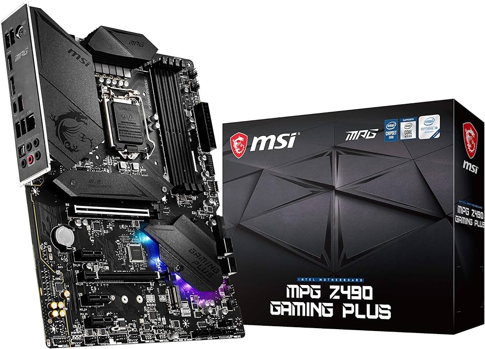 Amazon | MSI MPG Z490 GAMING PLUS マザーボード ATX [Intel Z490