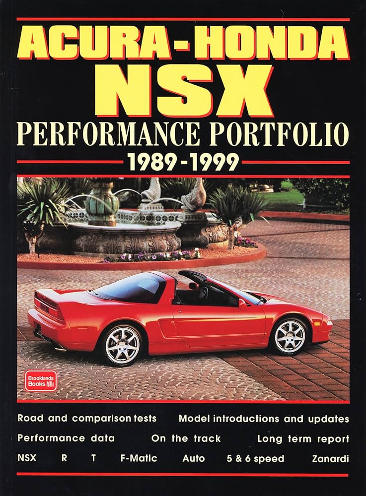 Acura-Honda NSX Performance Portfolio 1989-1999: Clarke, R. M.