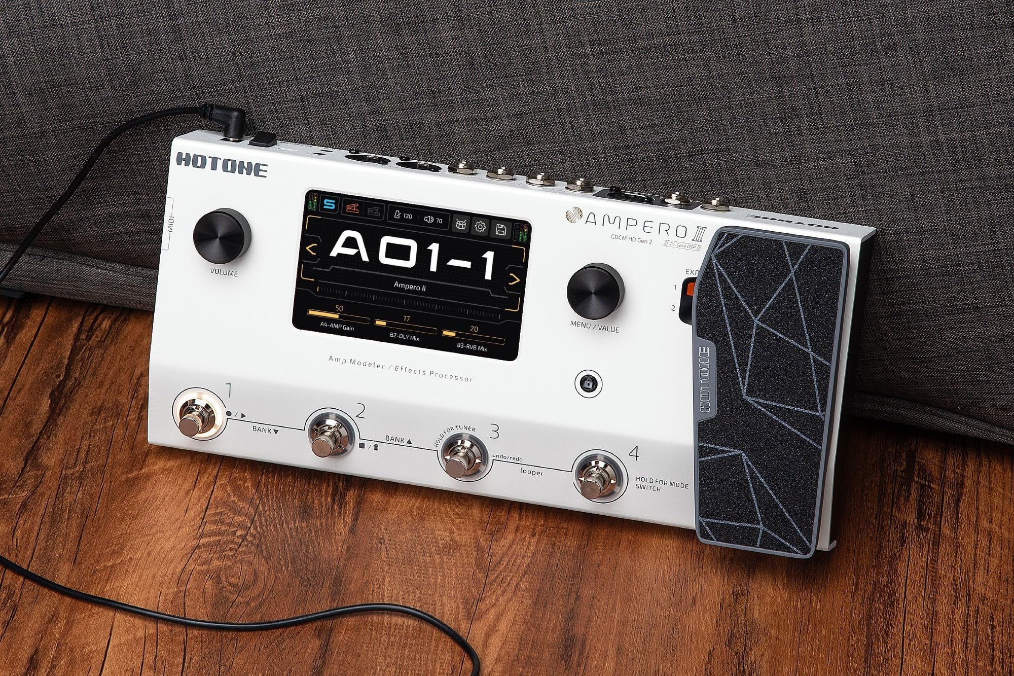 Amazon.com: Hotone Ampero II MP-350 Amp Modeler & Effects