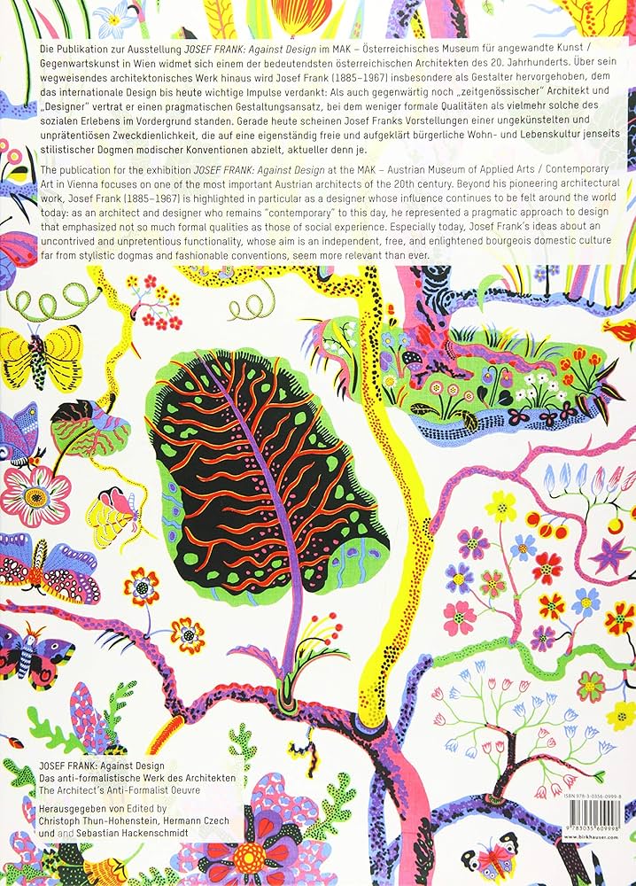 Amazon | Josef Frank Against Design: Das Anti-formalistische Werk