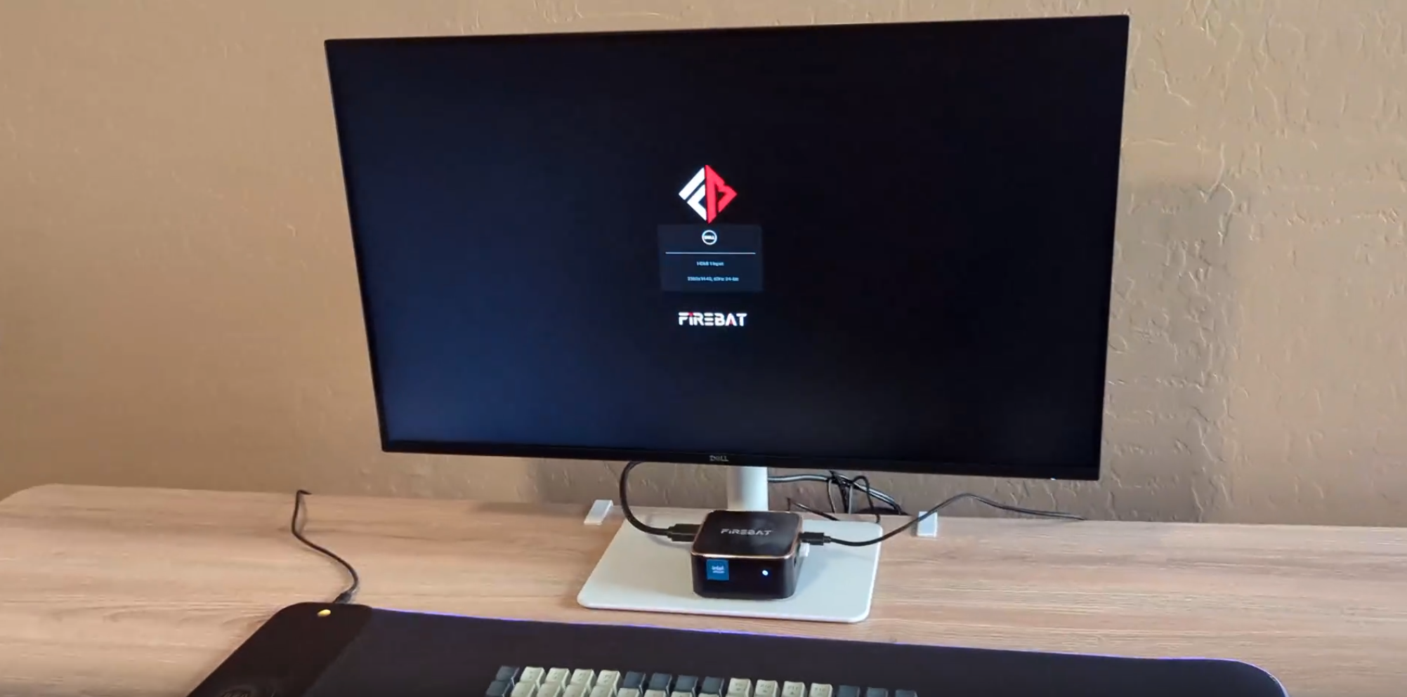 FIREBAT Mini PC N100, 512GB M.2 SSD SATA 16GB LPDDR5 4800MHz