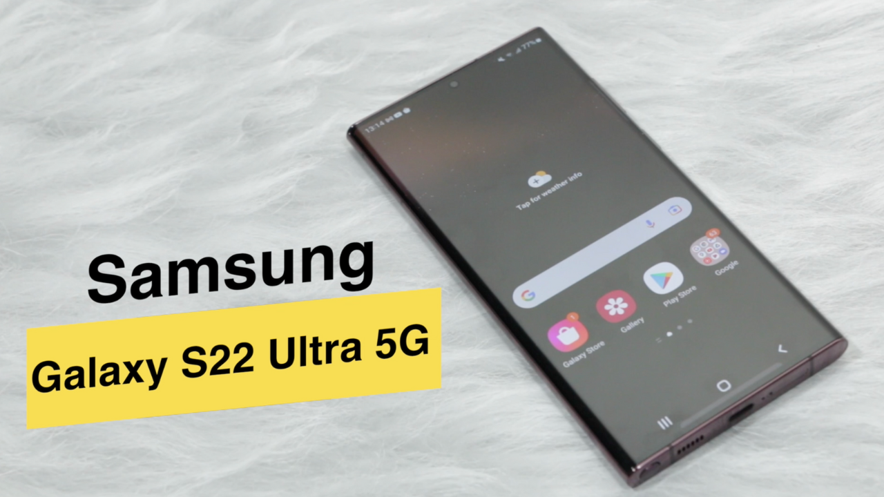 Samsung Galaxy S22 Ultra 5G (Phantom White, 12GB, 256GB Storage