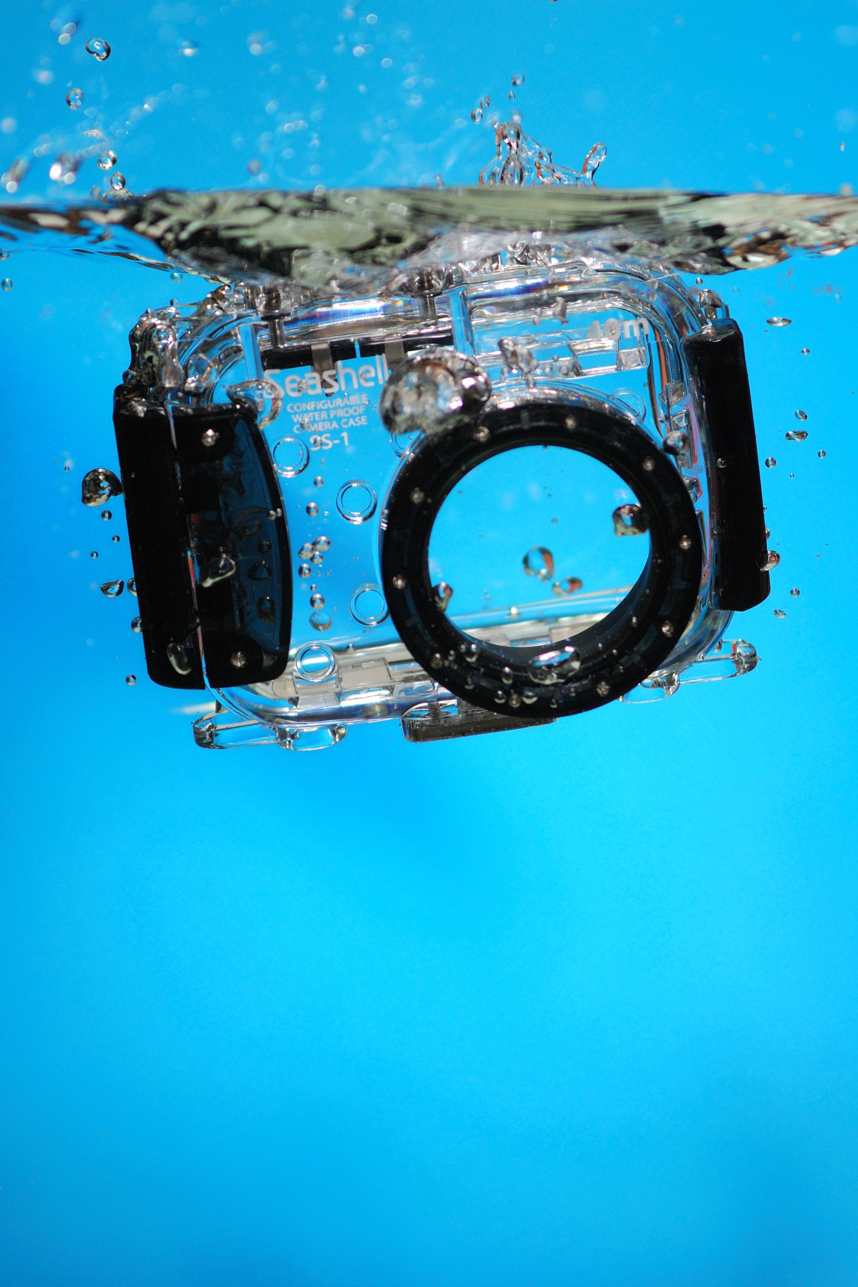 Amazon | ETSUMI コンパクトカメラ用水中ハウジング Seashell-SS1