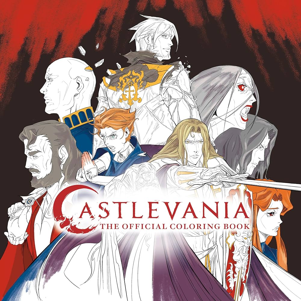Amazon.com: Castlevania: The Official Coloring Book: 9780593582213