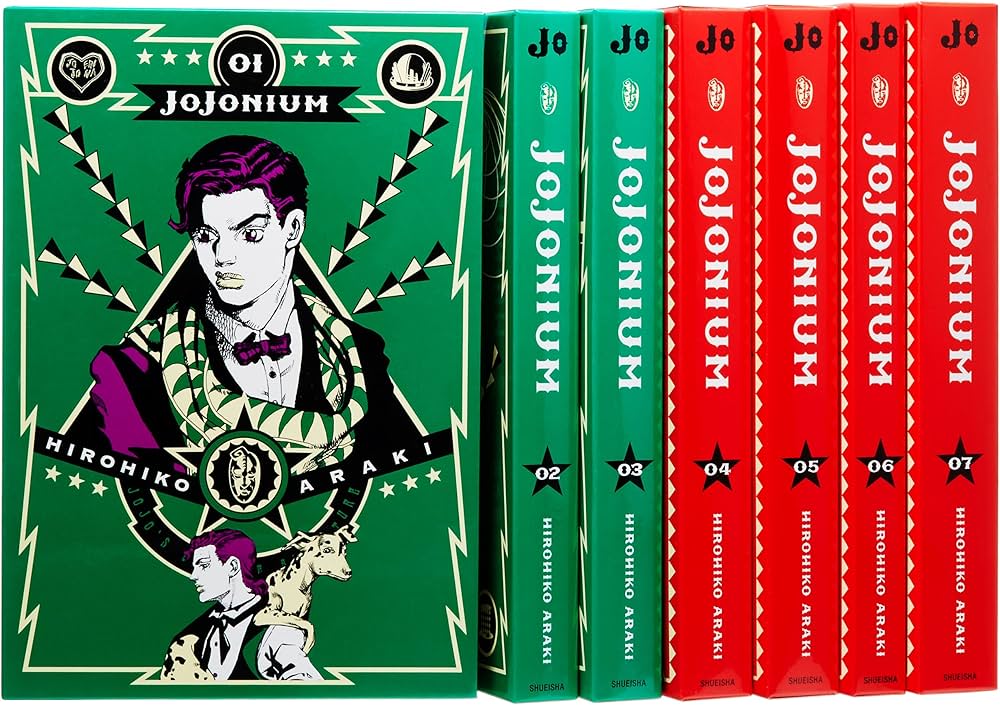 Amazon.com: JOJOnium ジョジョの奇妙な冒険函装版コミック1-7巻セット
