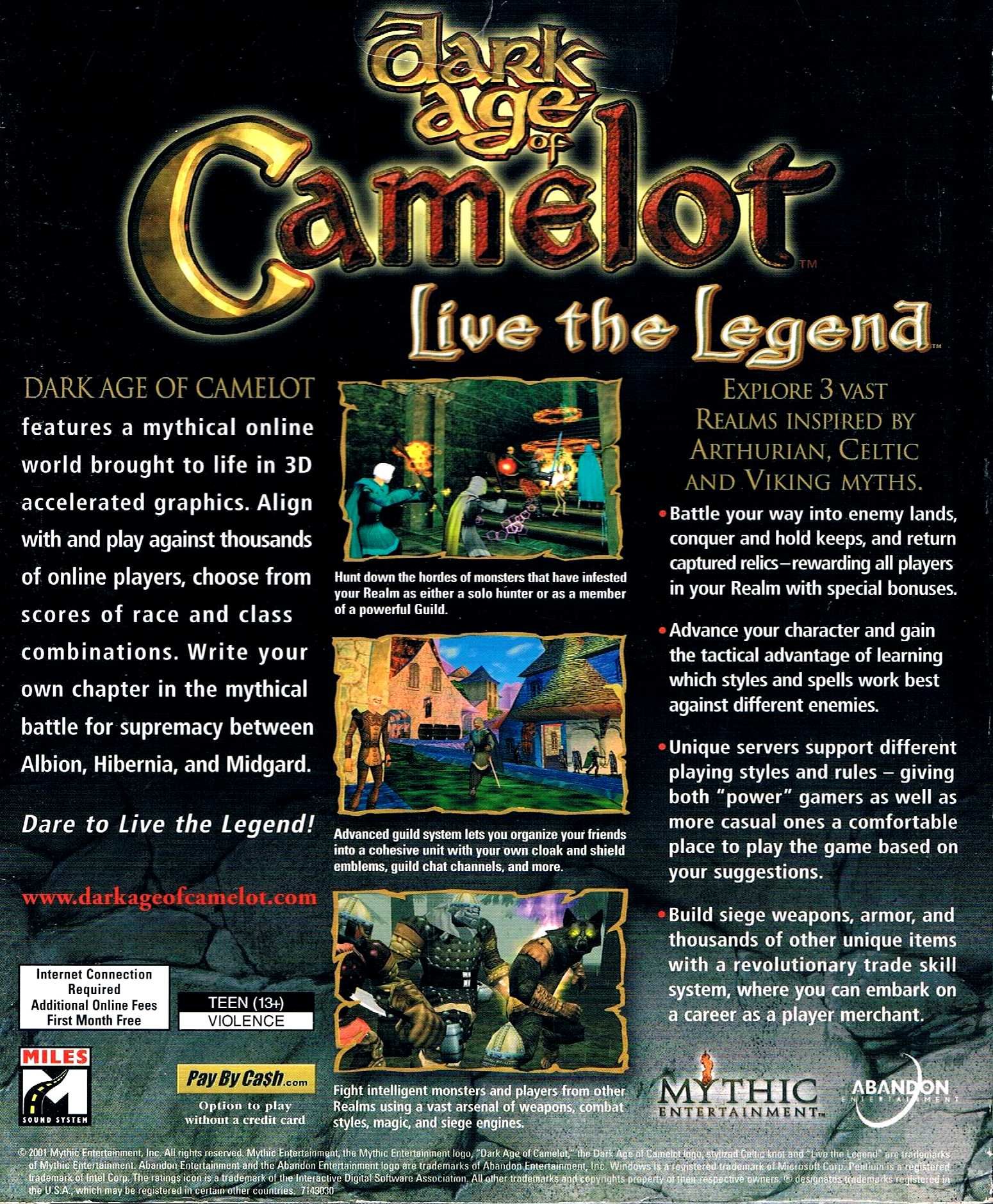 Amazon.com: Dark Age of Camelot - PC : Video Games