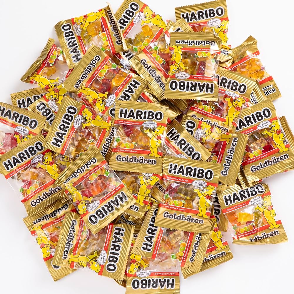 Amazon | ハリボー ミニ ゴールドベア 500g 約45袋 定番フレーバー