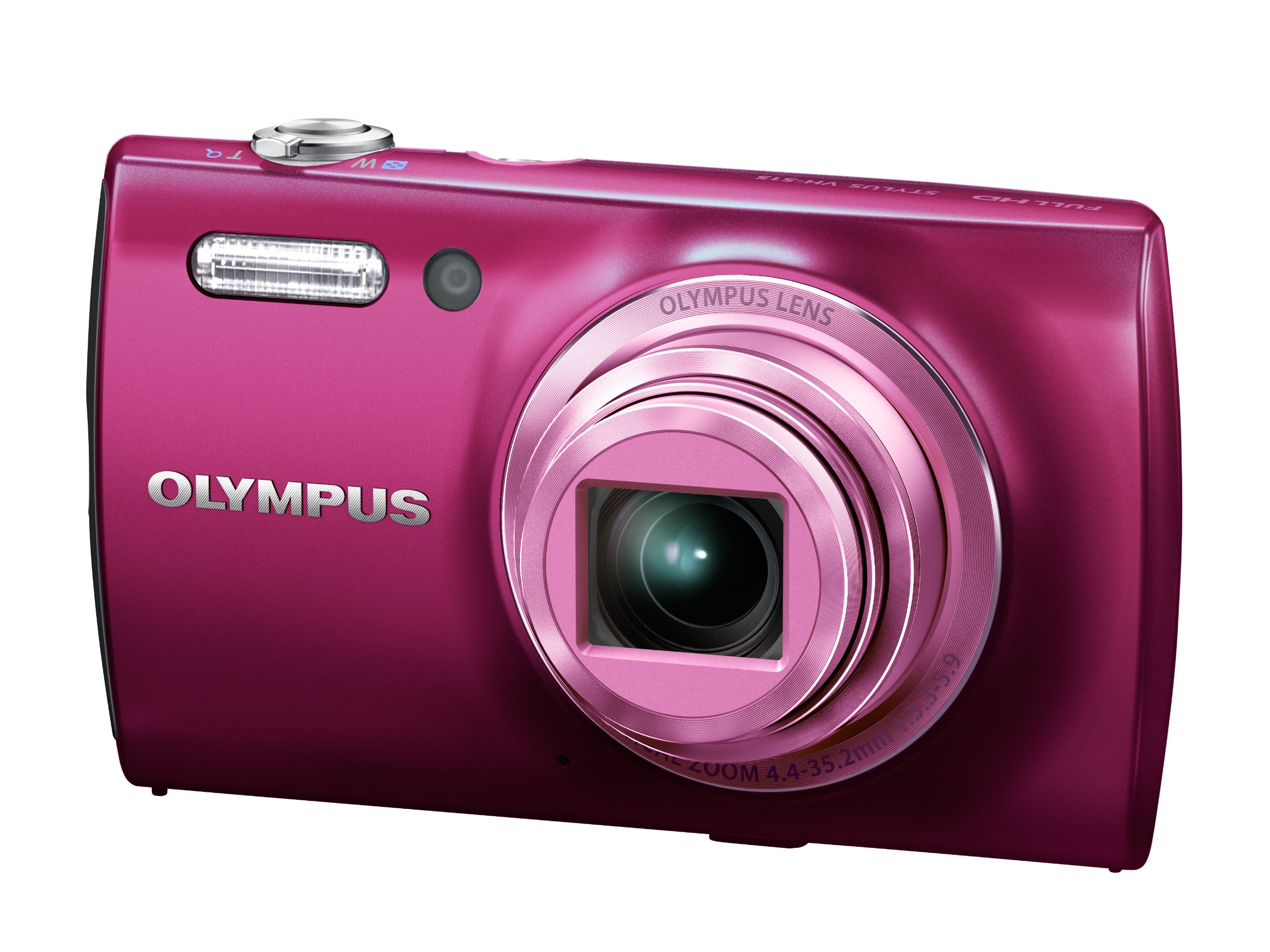 Amazon | OLYMPUS デジタルカメラ STYLUS VH-515 レッド 1200万画素