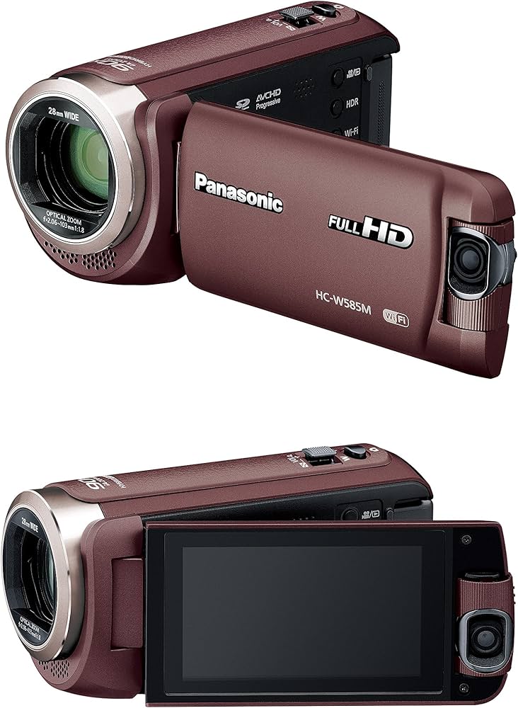 Amazon.co.jp: パナソニック HDビデオカメラ W585M 64GB ワイプ撮り 高