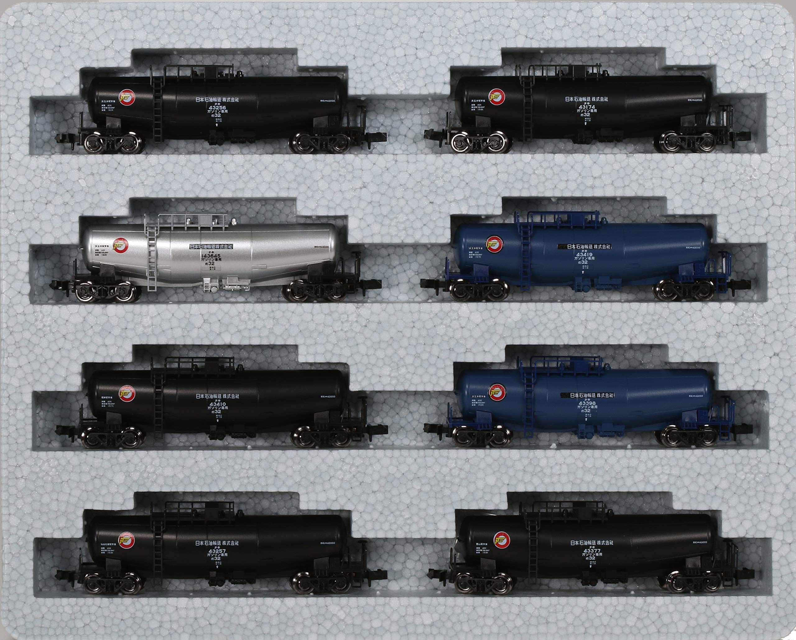 Amazon | KATO Nゲージ タキ43000 日本石油輸送 黒 ・ 青 ・ シルバー