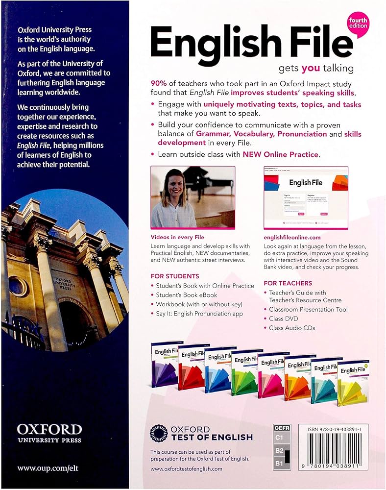 English file 4th edition intermediate plus; student's book with