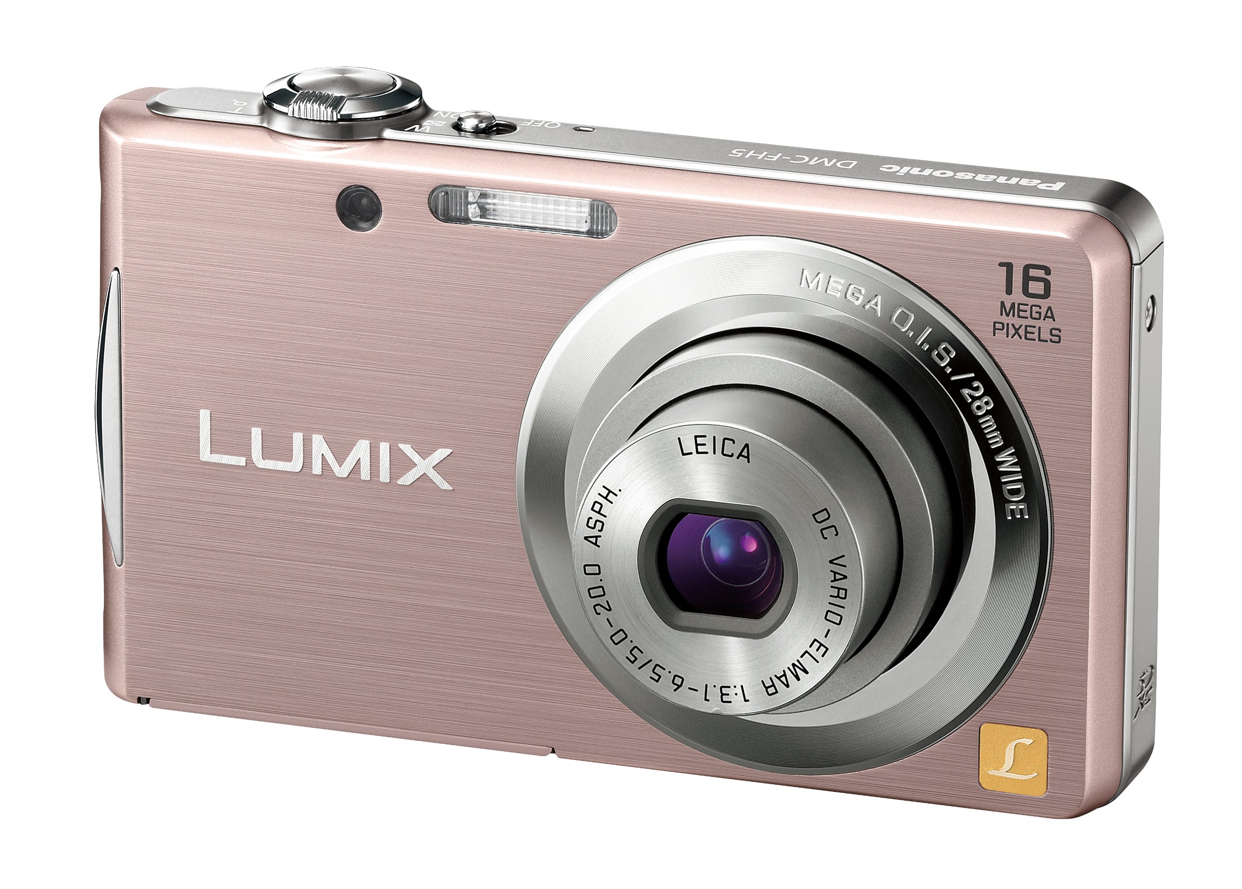 Amazon.co.jp: パナソニック デジタルカメラ LUMIX FH5 ピンクゴールド